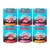 Latas de comida para perros Rocco Junior, variedades visibles: Poultry, chicken hearts & rice; Poultry with beef; Turkey with veal hearts & rice. Texto: Supports healthy growth. 800 g.