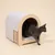 Natural Paradise Maison pour chat Zinnia - L 38 x l 47 x H 44 cm Natural Paradise Maison pour chat Zinnia - L 38 x l 47 x H 44 cm