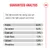 Guaranteed analysis: protein 34.0%, fat content 14.0%, crude ash 7.9%, crude fibre 1.3%, calcium 1.31%, phosphorus 1.0%. Guaranteed analysis: protein 34.0%, fat content 14.0%, crude ash 7.9%, crude fibre 1.3%, calcium 1.31%, phosphorus 1.0%.