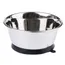 Modern Living Fixierbarer Napf Denver, silber - 2 x 525 ml, Ø 14,2 cm
