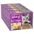 Multipack Whiskas Pure Delight portionspåse 48 x 85 g - Fjäderfäragout i gelé