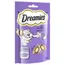 Friandises Dreamies Catisfactions, canard - lot % : 4 x 60 g