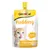 GimCat Pudding, με μειωμένη λακτόζη, με ασβέστιο, από 90% πραγματικό πλήρες γάλα. Συσκευασία με πορτοκαλί γάτα και μπολ με πουτίγκα.