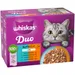 Whiskas 1+ Pouches Mega Pack 96 x 85g - Duo Surf & Turf in Jelly