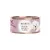 Boîte de pâtée pour chien avec texte visible : MINIS WILD MIT KARTOFFEL & APFEL. Illustration d’un petit chien blanc sur l’étiquette violette à pois.