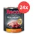 Rocco Real Hearts Huhn, Dose 800g mit ganzen Hühnerherzen. Packungseinheit: 24x.