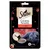 Sheba Creamy Snacks with Beef, 4 x 12g. Visible text: Hand Feed. Image shows cat and creamy snack in bowl on front of packaging.