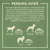 Feeding guide showing daily portions: 30-40kg dogs, 275-460g; 40-60kg dogs, 460-625g; 60kg+, 625g+. For active dogs add 10% more food. Ensure access to fresh water at all times.