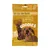 Chewies GOODIES Mini Bones hondensnack, great for training, mit Geflügel/with poultry, zichtbare bruine snacks in botvorm, afbeelding van een hond, made in Germany.