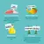 Illustration avec ingrédients : canard et poulet pour les protéines, banane, mangue, pois pour les vitamines, huile de saumon riche en oméga, prébiotiques et glucosamine pour des articulations saines.