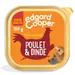 Lot Edgard & Cooper Adult sans céréales 11 x 150 g pour chien - poulet, dinde