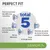 PERFECT FIT total 5 : aide au maintien des défenses naturelles, bon fonctionnement urinaire, bonne digestion, peau et pelage sains, maintien du poids de forme. Senior 7+.