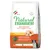 Natural Trainer Daily Nutrition Medium Adult >12 Mesi hondenvoer, met Pollo Fresco, 3 kg. Benessere intestinale en supporta la sua vitalità staan op de verpakking. Hond afgebeeld onderaan.