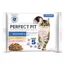 Perfect Fit Indoor 1+ - 52 x 85 г курица и лосось, микс-пакет