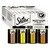 Sheba Select Slices, gevogeltevariatie in saus, 120 x 85g. Verpakking en vier zakjes met verschillende smaken zichtbaar.