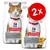 Lot de 2 sacs Hill’s Science Plan Sterilised Cat Young Adult 6 months–6 years, poulet, formule gestion du poids. Texte en anglais sur l’emballage. Lot de 2 sacs Hill’s Science Plan Sterilised Cat Young Adult 6 months–6 years, poulet, formule gestion du poids. Texte en anglais sur l’emballage.