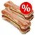 Chew bone with meat layers and red discount symbol (%).