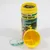 JBL Pro Novo Botia, food for loaches, mudfish and cobitids. Prebiotic, 100% Made in Germany, yellow container with open lid showing the food.