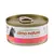 Almo Nature Jelly HFC, somon și pui, conservă 70g. Text: „All profits to the planet”. Imagine cu o pisică pe ambalaj.