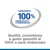 Garanzia 100% soddisfatti o rimborsati. Qualità, consistenza e gusto garantiti al 100% o sarai rimborsato.