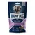 Happy Dog Calm & Relax Functional Snack, met hennep en L-tryptofaan, zachte snacks. Tekst: Für mehr Wohlbefinden, For improved well-being. Hond afgebeeld op de verpakking. Happy Dog Calm & Relax Functional Snack, met hennep en L-tryptofaan, zachte snacks. Tekst: Für mehr Wohlbefinden, For improved well-being. Hond afgebeeld op de verpakking.