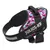 JULIUS-K9 IDC® Powergeschirr, rosa & grau - Grösse XS: Brustumfang 40 - 53 cm
