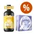 Max & Molly Shampoo 'Wow 'n Glow' zabpehellyel és avokádóval, valamint 'Pawfection' mancsbalzsam kókusz- és sheavajjal. Mindkét termék 100%-ban természetes. Százalékjel látható a kedvezményhez.