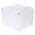 White square box with padded fabric cover and screw holes on the underside, suitable for mounting or accessory attachment.