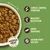 Dry food in bowl with text: single animal protein, healthy digestion, joint support, grain-free recipe. Badge reads: with freshly prepared proper meat, never meat meal.
