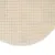 Gros plan sur une surface en tissu beige à texture quadrillée, matière douce et épaisse visible.