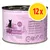 catz finefood N°11, Lamm & Rabbit, 12 x puszka. Widoczne oznaczenia: grain free, no animal testing, >93% mięsa i bulionu, brak dodatku cukru. Opakowanie w kolorze różowym. catz finefood N°11, Lamm & Rabbit, 12 x puszka. Widoczne oznaczenia: grain free, no animal testing, >93% mięsa i bulionu, brak dodatku cukru. Opakowanie w kolorze różowym.