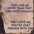 Text im Bild: 'They like me more than they like most humans. They love me, they're only friends with you.'