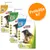 Próbacsomag: Benek Super Corn Cat macskaalom - 3 x 7 l (Natural, tengeri szellő  & friss fű)
