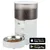 Trixie voerautomaat met app-bediening. Download beschikbaar in de Apple App Store en Google Play Store.
