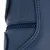 Nahaufnahme eines blauen Materials mit Textil- und Netzstruktur, geeignet für Produktbeschreibung oder Materialdetails.