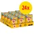 Lot de 24 boîtes de nourriture pour chien Pedigree Adult, 400 g chacune, emballage jaune avec photo de chien et logo Pedigree visibles sur chaque boîte. Lot de 24 boîtes de nourriture pour chien Pedigree Adult, 400 g chacune, emballage jaune avec photo de chien et logo Pedigree visibles sur chaque boîte.