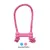 Jouet pour chien KONG en corde tressée rose avec os en plastique, texte visible : « KONG ». Mention de couleurs assorties bleu et rose. Jouet pour chien KONG en corde tressée rose avec os en plastique, texte visible : « KONG ». Mention de couleurs assorties bleu et rose.