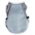Gilet rinfrescante per pet in grigio e blu con rete e scritta 'Trixie'.