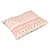 TIAKI Kuschelkissen mit nordischem Wintermuster - ca. L 72 x B 52 x H 12 cm