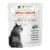 almo nature HFC kattenvoer met sardines, geschikt voor alle levensfasen. Ingrediënten oorspronkelijk voor menselijke consumptie, nu kattenvoer. Fondazione Capellino logo zichtbaar.