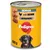 Pedigree Senior mit Huhn in Pastete, 800 g Dose. Gelbes Design mit schwarzem Hund und Fleischstücken abgebildet.