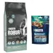 Bozita Robur pienso para perros + 2 x 70 g Bozita Meaty Bites ¡gratis! - Mother & Puppy XL (12 kg) + Meaty Bites (2 x 70 g)