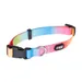 TIAKI Halsband Regenboog - Maat S: ca. 25 - 40 cm nekomtrek