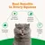 Real Benefits in Every Squeeze: Supports skin health, supports digestive function, minimises hairballs, supports a healthy coat. Cat in the foreground. Real Benefits in Every Squeeze: Supports skin health, supports digestive function, minimises hairballs, supports a healthy coat. Cat in the foreground.