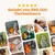 Fünf Sterne, Text: Geliebt von 380.000 Tierbesitzern, verschiedene Hunde und Katzen mit orangefarbenen Produktverpackungen.