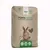 Embalagem de 20 L de Porta Pellis Natural Wheat Litter com imagens de coelho, cobaia e rato. Texto visível: 400% Absorção, Controlo de odores, Sem pó. Selo Eco Friendly.