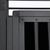 Kerbl Pet Transportbox Vacation aus Alu, graphite