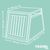 Kerbl Pet Transportbox Vacation aus Alu, graphite