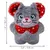 KONG Holiday Cat Snuzzles souris