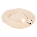 TIAKI Haustierbett Teddy Bear - Größe S: Ø 45 x H 12 cm
